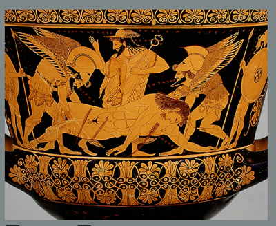 Cratere a calice a figure rosse (cosiddetto vaso di Euphronios)