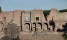 Le rovine della Domus Augustana sul Palatino, a Roma.