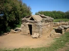 Tomba etrusca a edicola nella necropoli di San Cerbone, nel Parco Archeologico di Baratti e Populonia, in Val di Cornia.