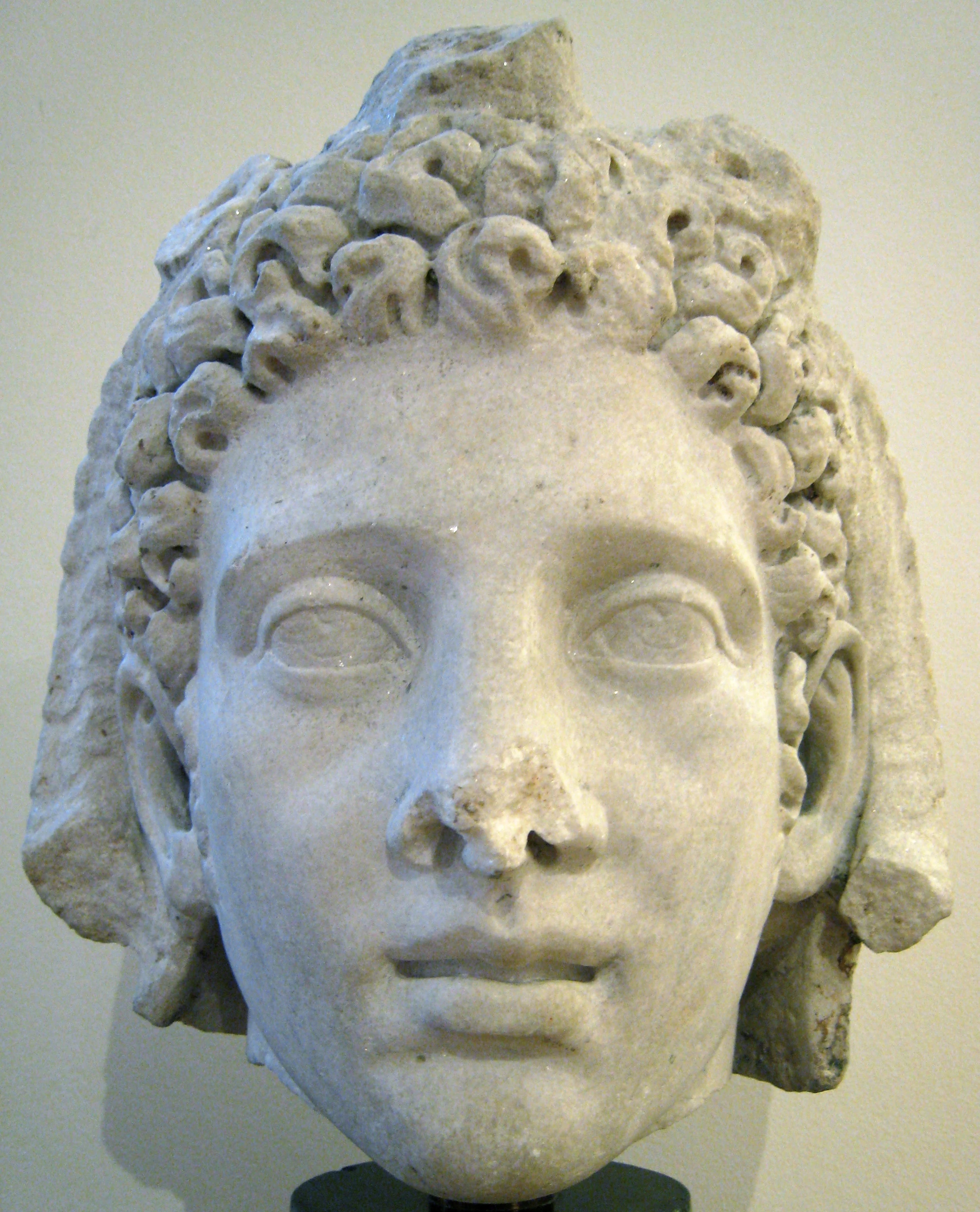 Ritratto marmoreo di Alessandro Magno.