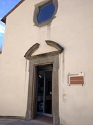 L'ingresso del Museo Archeologico di Montelupo Fiorentino.