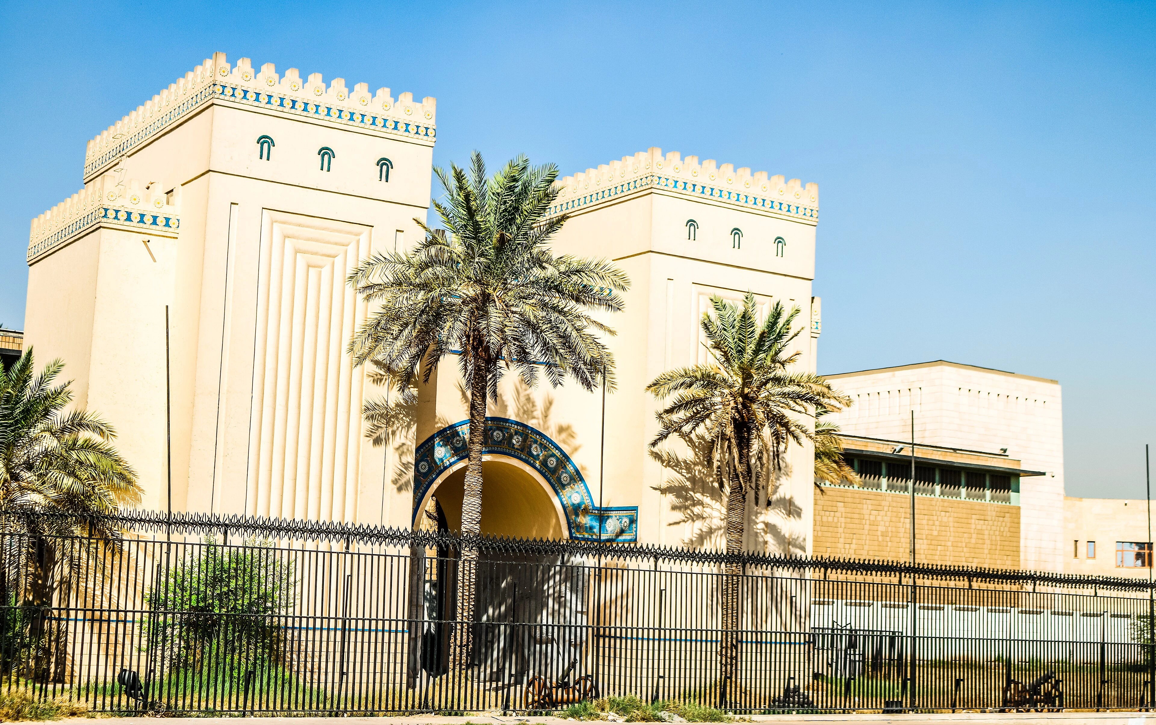 Il Museo Nazionale dell'Iraq, a Baghdad.