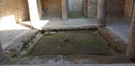 L'atrio della Villa dei Misteri a Pompei.