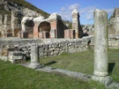 Le rovine dell'antica città romana di Amiternum, presso L'Aquila.