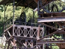 L'argano di estrazione della miniera di Ravi Marchi, nel Parco Tecnologico Archeologico delle Colline Metallifere Grossetane.