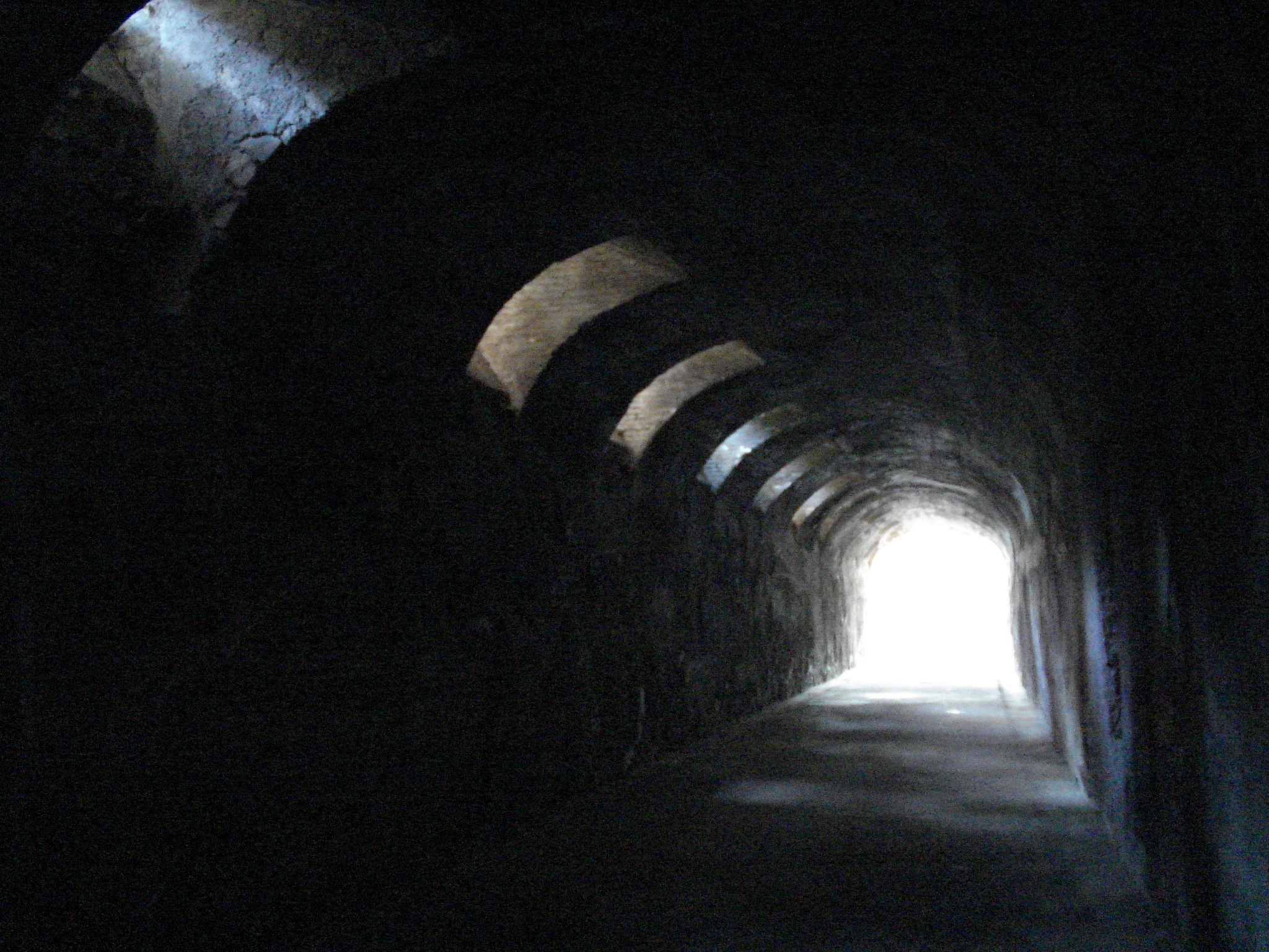 Il criptoportico neroniano della Domus Transitoria, sul colle Palatino a Roma.