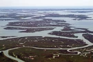 Le velme e i canali della laguna nord di Venezia, presso Burano, dove sorgeva l'antica Costanziaco.